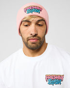 Logo Beanie Pink - Freshly Baked FightwearAccessories