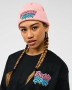 Logo Beanie Pink - Freshly Baked FightwearAccessories