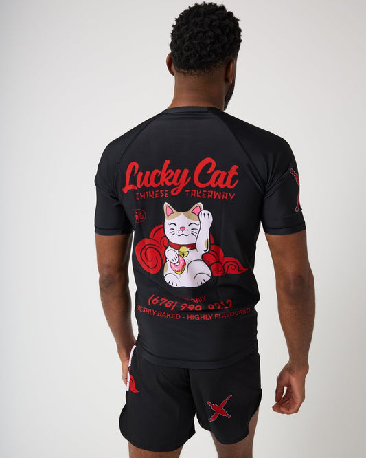 Lucky Cat Rashguard - Freshly Baked Fightwear