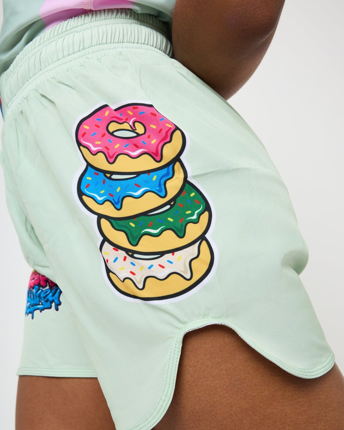 Matcha Ripple Shorts - Freshly Baked Fightwear