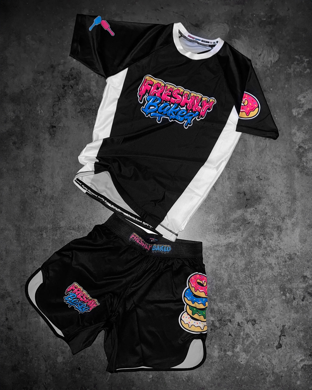 Ranked Base Shorts - Freshly Baked Fightwear