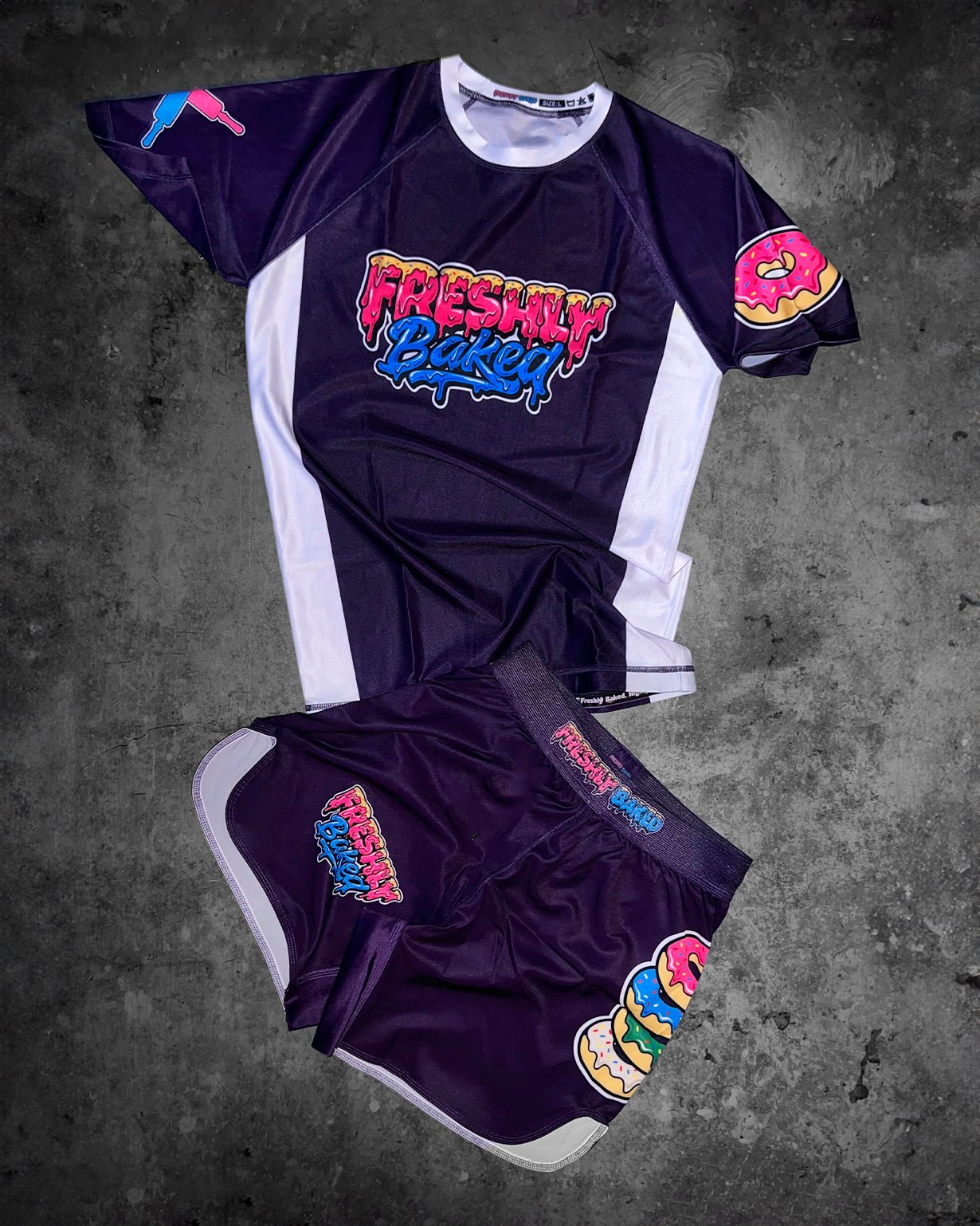 Ranked Base Shorts - Freshly Baked Fightwear