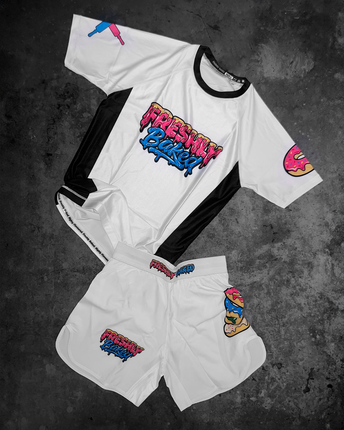 Ranked Base Shorts - Freshly Baked Fightwear