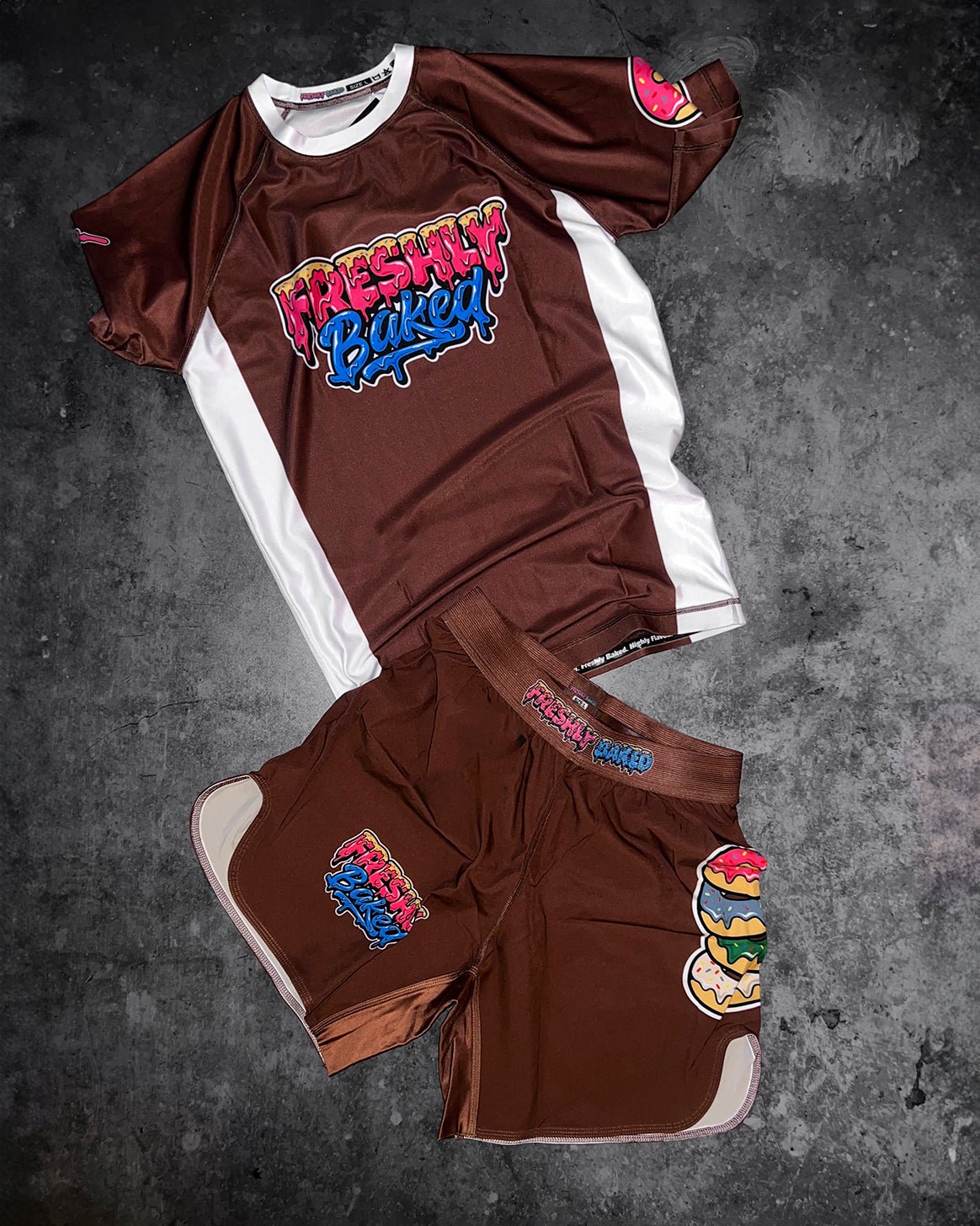 Ranked Base Shorts - Freshly Baked Fightwear