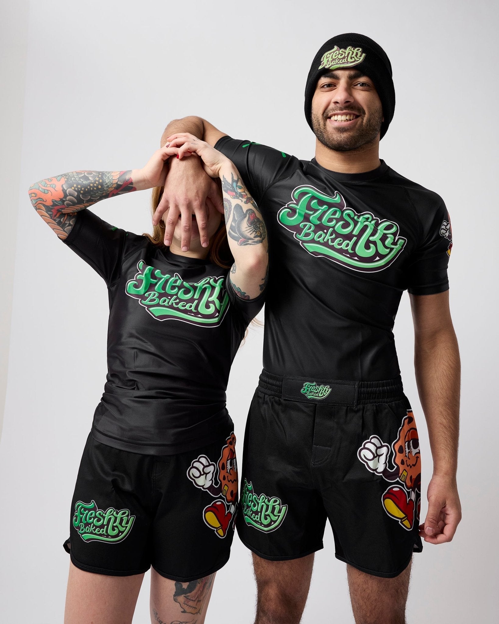 Retro Rashguard - Freshly Baked FightwearRashguards
