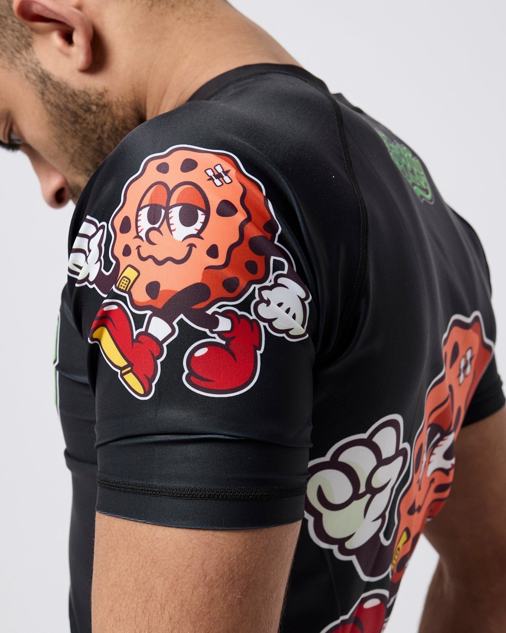 Retro Rashguard - Freshly Baked FightwearRashguards
