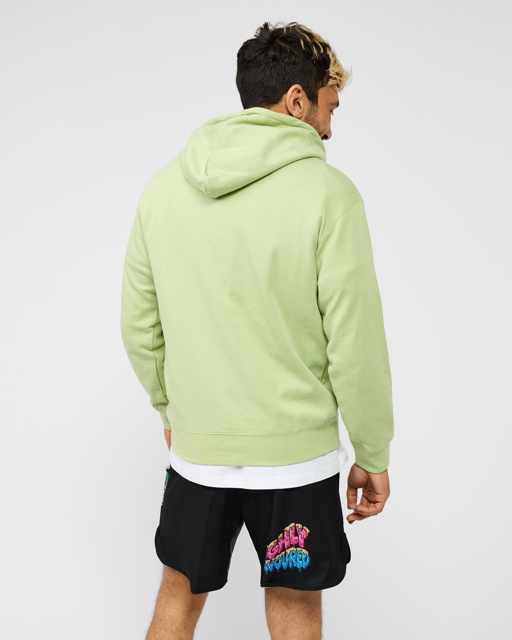 Unisex Lightweight Green White Logo Hoody - Freshly Baked FightwearJumper