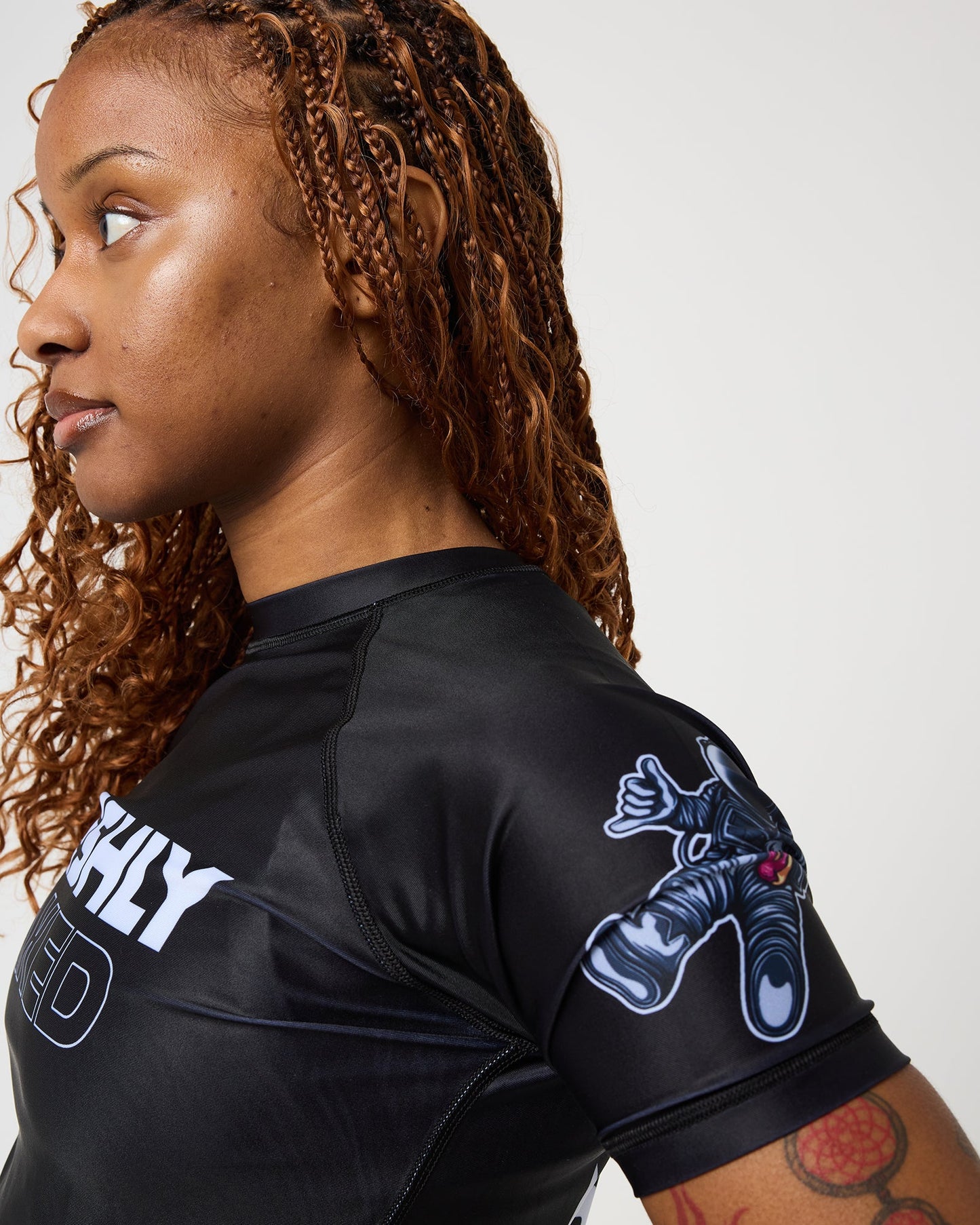 Up in Space Rashguard - Freshly Baked FightwearRashguards
