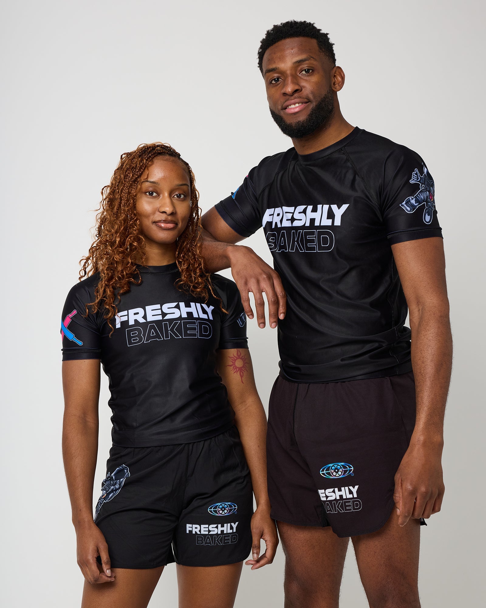 Up in Space Rashguard - Freshly Baked FightwearRashguards