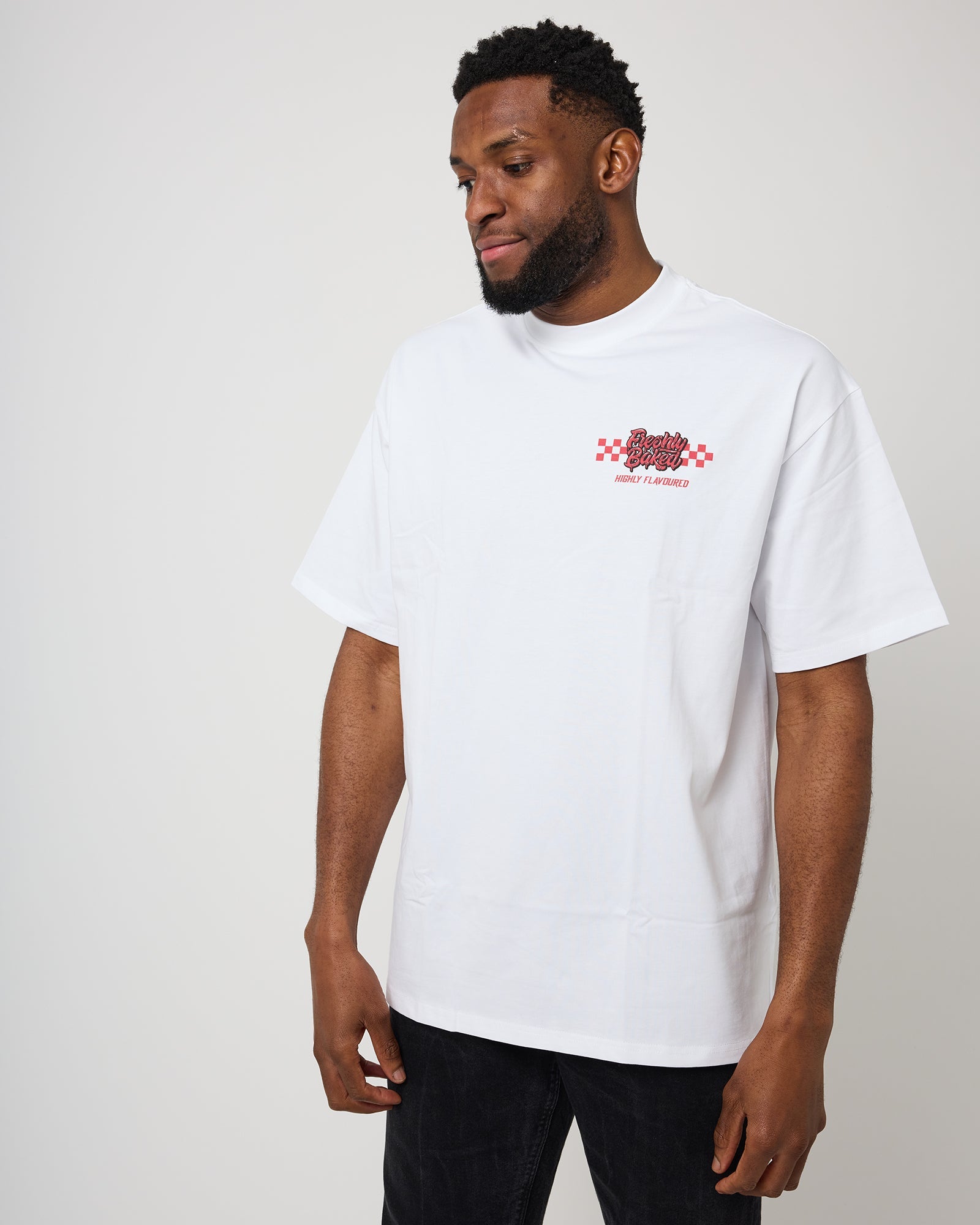 White Legalise Marinara Tee - Freshly Baked FightwearT Shirts