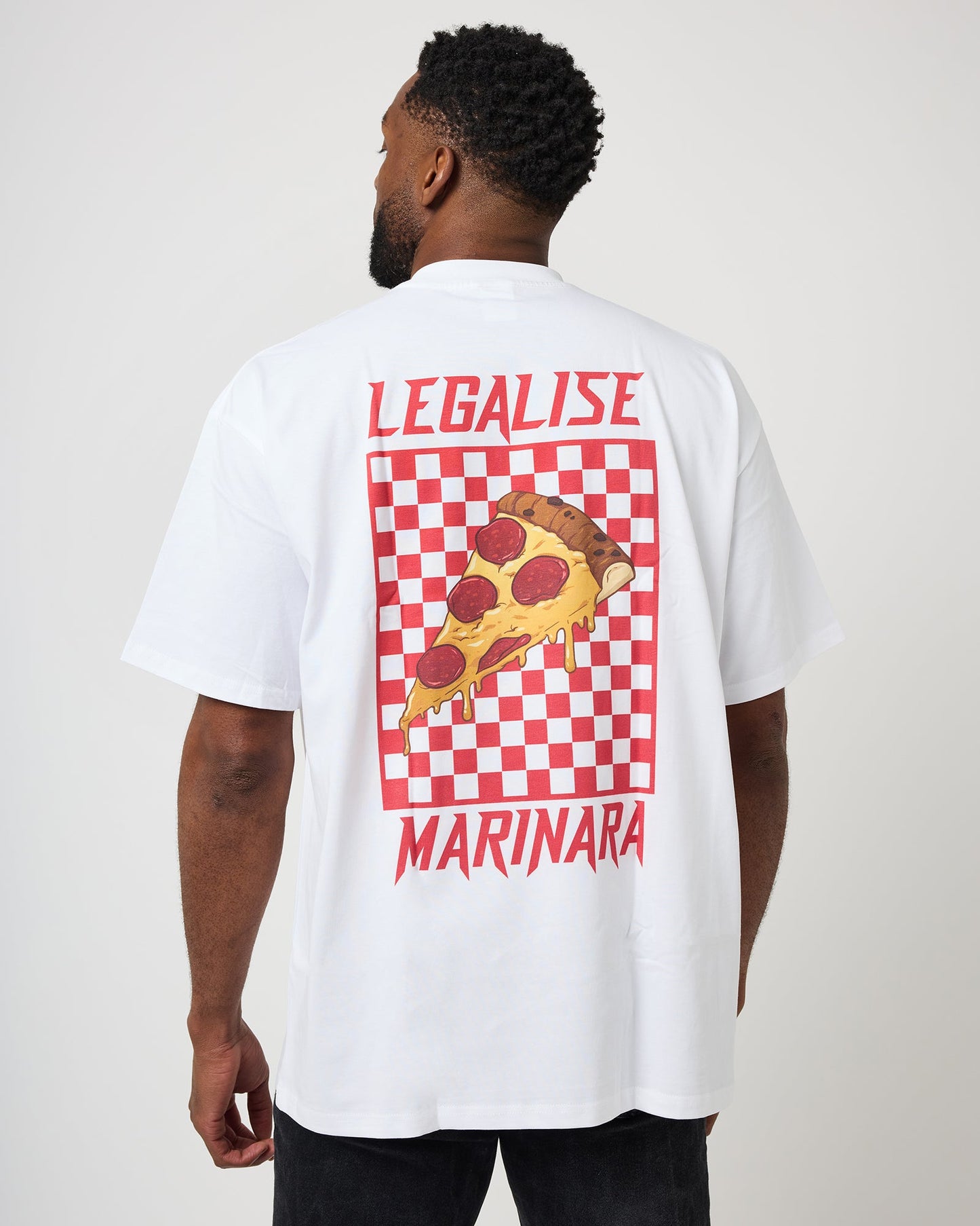 White Legalise Marinara Tee - Freshly Baked FightwearT Shirts
