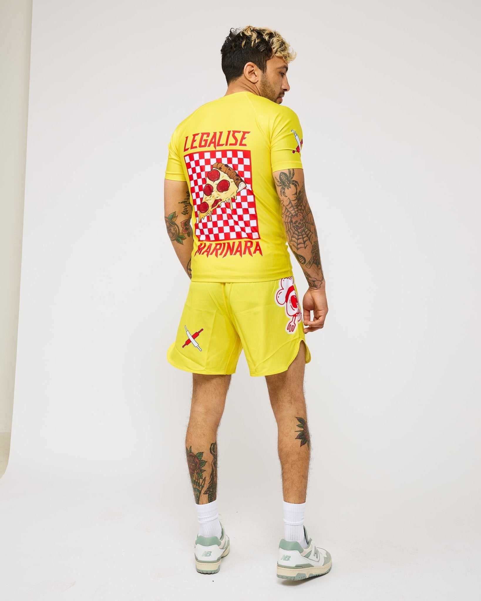 Yellow Marinara Rashguard - Freshly Baked FightwearRashguards